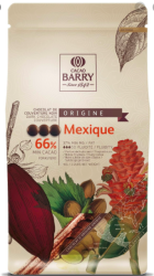 Изображение Горький шоколад Cacao Barry MEXICO 66%, 100 гр